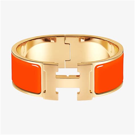 hermes wide enamel bracelet replica|authentic hermes clic clac bracelet.